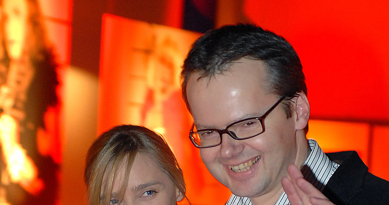 Monika Luft z drugim mężem Krzysztofe Dużyńskim /MWMedia