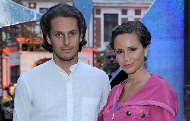 Monika Mrozowska z mężem, fot.Andras Szilagyi &nbsp; /MWMedia
