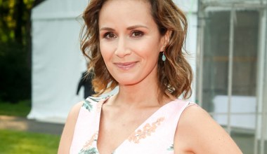 Monika Mrozowska znów się z kimś spotyka. Tym ją od razu ujął