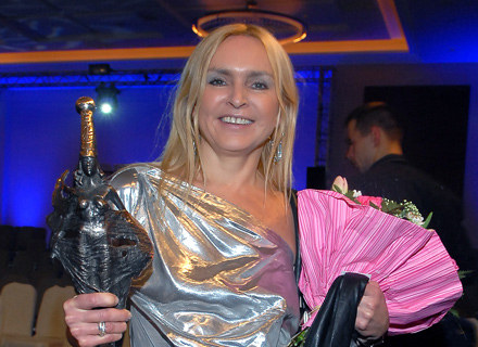 Monika Olejnik podczas rozdania nagród Oskary Fashion 2007, fot. Andrzej Szilagyi /MWMedia