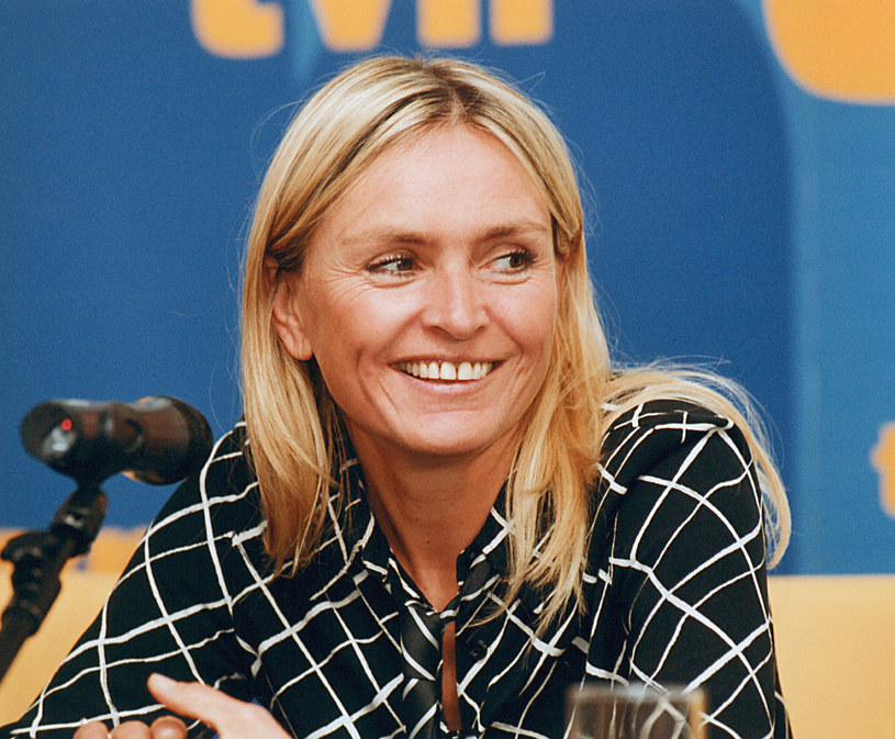 Monika Olejnik w 2001 roku /Niemiec /AKPA