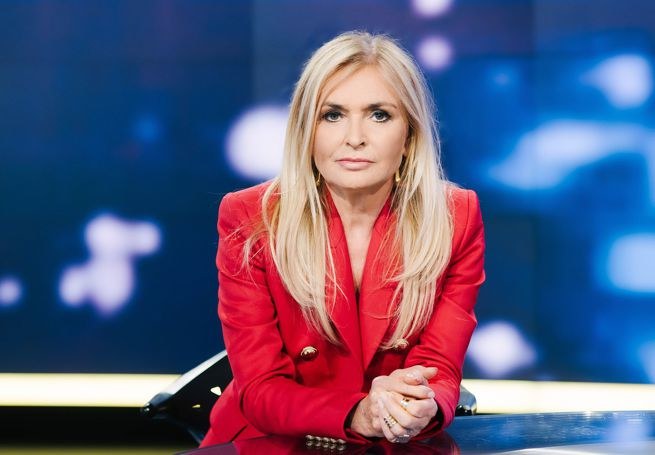 Monika Olejnik w "Kropce nad i" /TVN /materiały prasowe