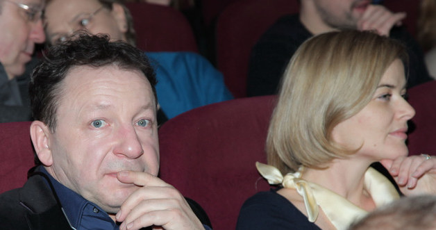 Monika Richardson i Zbigniew Zamachowski na pokazie filmu "Rzeź" /Paweł Wrzecion /MWMedia