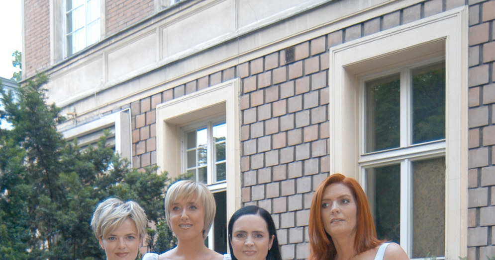 Monika Richardson, Jolanta Fajkowska, Agata Młynarska, Katarzyna Dowbor, rok 2003 /AKPA