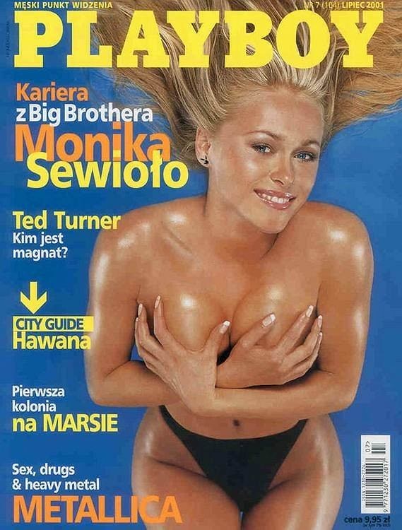 Monika Sewioło na okładce "Playboya" /materiały prasowe