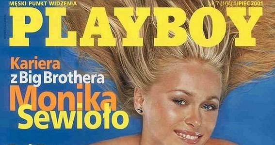 Monika Sewioło na okładce "Playboya" /materiały prasowe