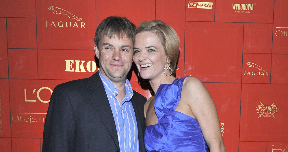 Monika Zamachowska i Jamie Malcolm, 2009 rok /Kurnikowski /AKPA