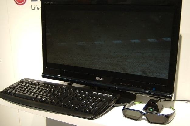 Monitor 3D firmy LG wykorzystuje technologię opracowaną przez firmę Nvidia /HeiseOnline