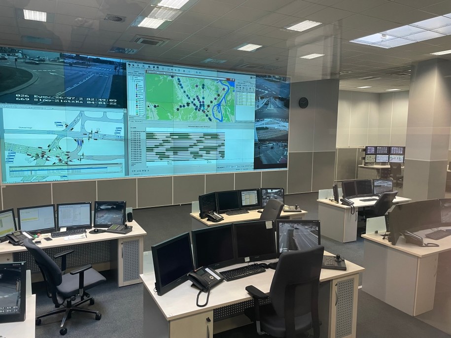 Monitoring systemu transportowego miasta /Kuba Kaługa /RMF24