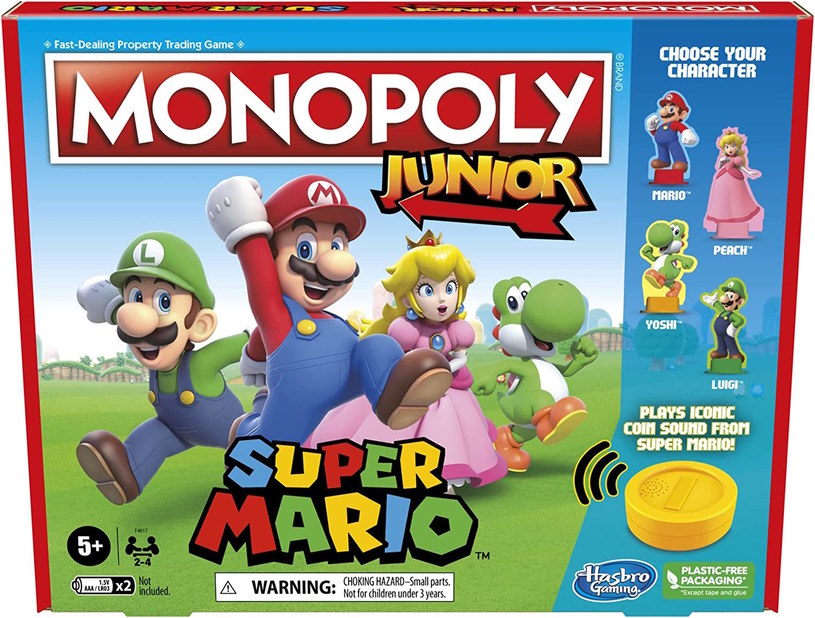 Monopoly Junior Super Mario /materiały prasowe