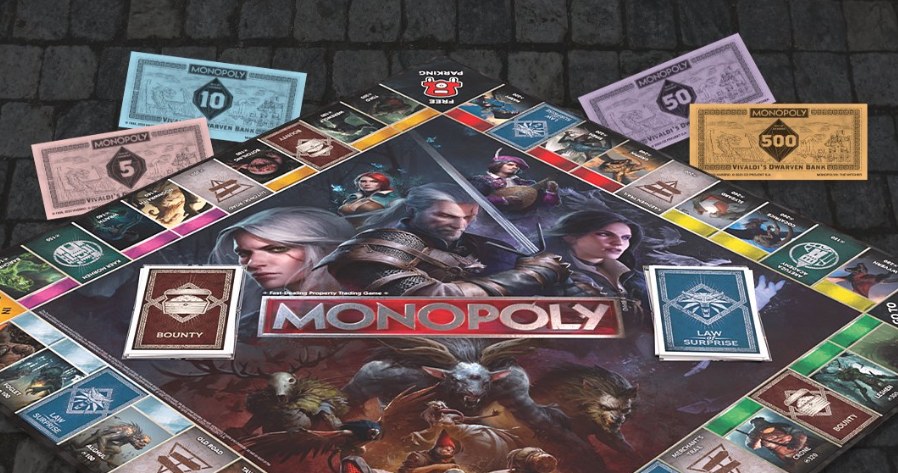 Monopoly: The Witcher /materiały prasowe