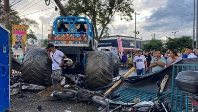 Monster truck wjechał w publiczność. Zginęły co najmniej dwie osoby