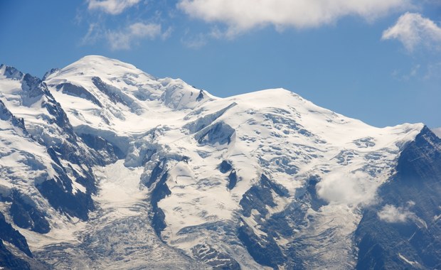 Mont Blanc skurczył się o ponad dwa metry - wynika z obliczeń ekspertów