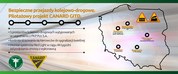 Montaż systemów Red Light na newralgicznych przejazdach kolejowo-drogowych /gitd.gov.pl /