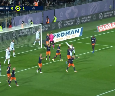 Montpellier HSC - Olympique Lyon 0-1. Skrót meczu. WIDEO (Eleven Sports)