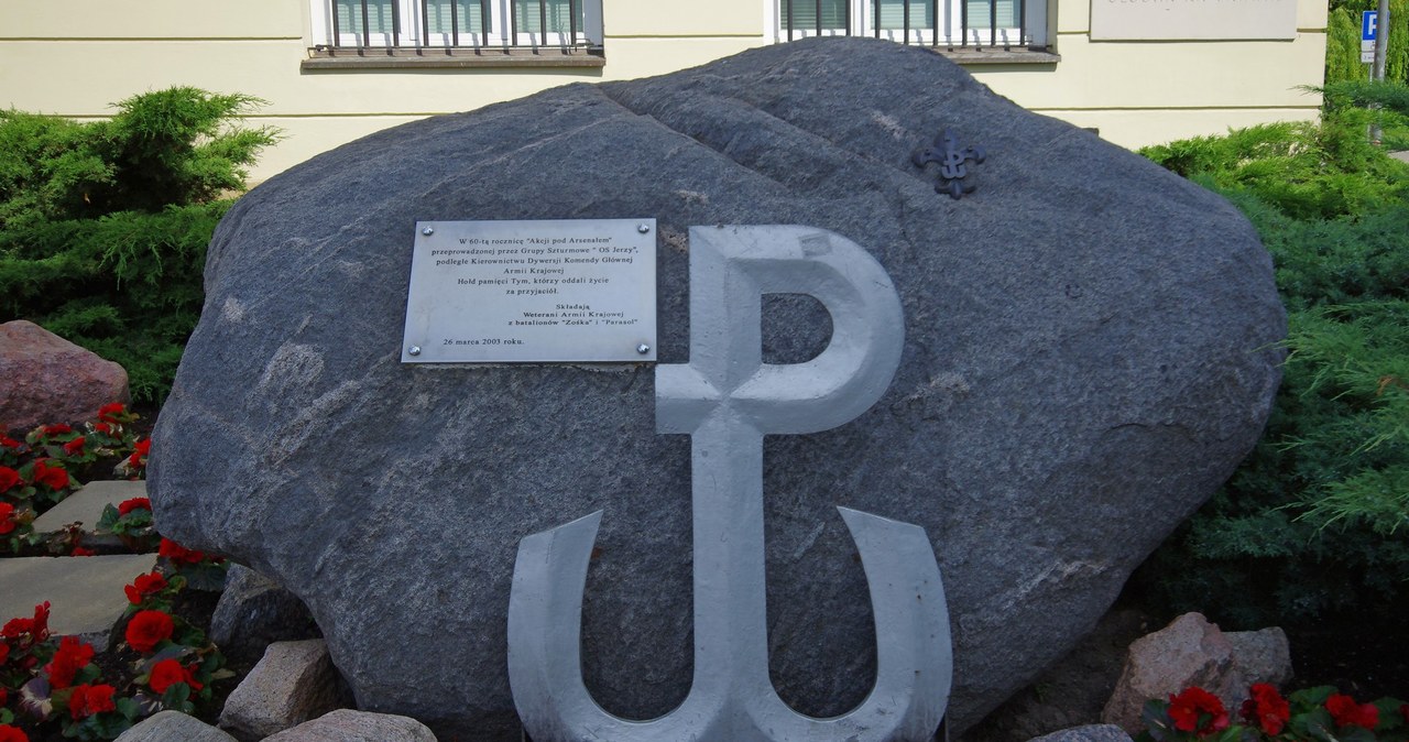 Monument upamiętniający Akcję pod Arsenałem /ZOFIA I MAREK BAZAK  /East News