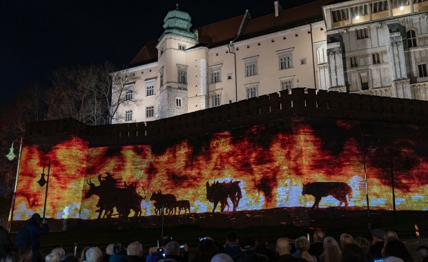 ​Monumentalne widowisko na murach Wawelu