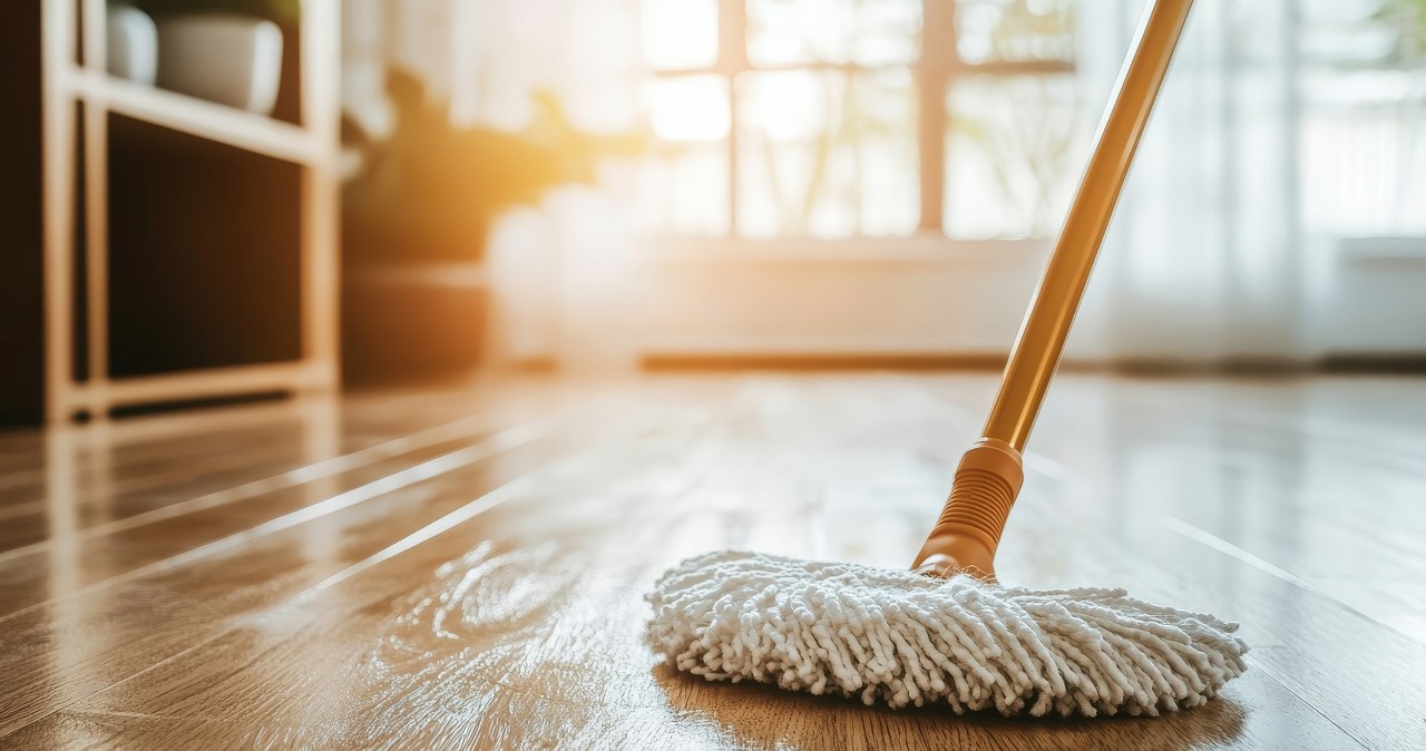 Mop powinien być regularnie wymieniany lub prany /123RF/PICSEL