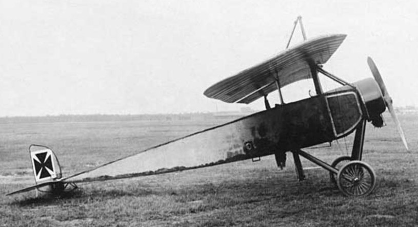 Moran-Saulnier L przechwycony przez Niemców /Wikimedia Commons /materiały prasowe