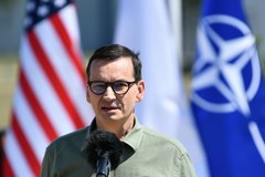 Morawiecki i Brzezinski w Redzikowie