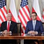 Morawiecki i Pence podpisali deklarację ws. bezpieczeństwa sieci 5G