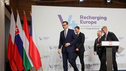 Morawiecki na spotkaniu V4: Nie możemy przymykać oka na agresję