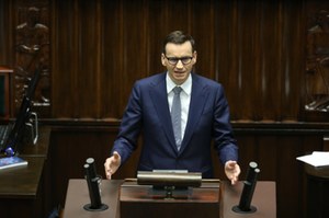 Morawiecki o praworządności. "Niech to usłyszy Bruksela"