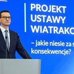 Morawiecki o wiatrakach: Domagamy się komisji śledczej ws. "lex Kloska"