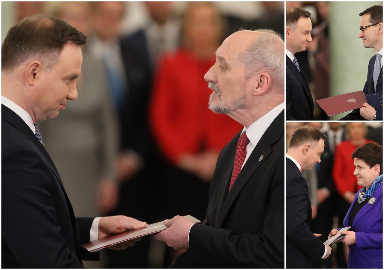 Morawiecki premierem, Macierewicz i Waszczykowski zostają. Nowy-stary rząd zaprzysiężony