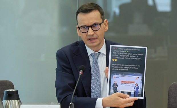 Morawiecki przed komisją ds. afery wizowej: Powstrzymaliśmy politykę migracyjną Tuska