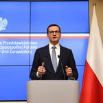 Morawiecki: Spór z KE musi zostać zakończony. Prawdziwy konflikt jest na wschód od Polski