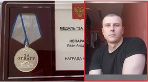 Morderca odznaczony przez Władimira Putina za odwagę