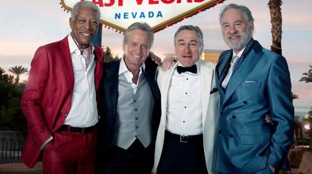 Morgan Freeman, Michael Douglas, Robert De Niro i Kevin Kline grają główne role w "Last Vegas" /materiały prasowe