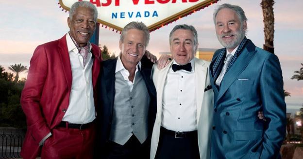 Morgan Freeman, Michael Douglas, Robert De Niro i Kevin Kline grają główne role w "Last Vegas" /materiały prasowe