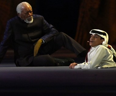 Morgan Freeman na ceremonii otwarcia mundialu. Kim jest Ghanim Al-Muftah? 