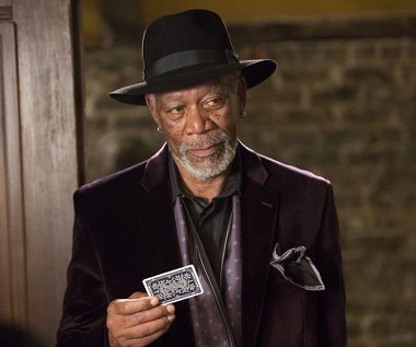 Morgan Freeman w scenie z filmu "Iluzja"