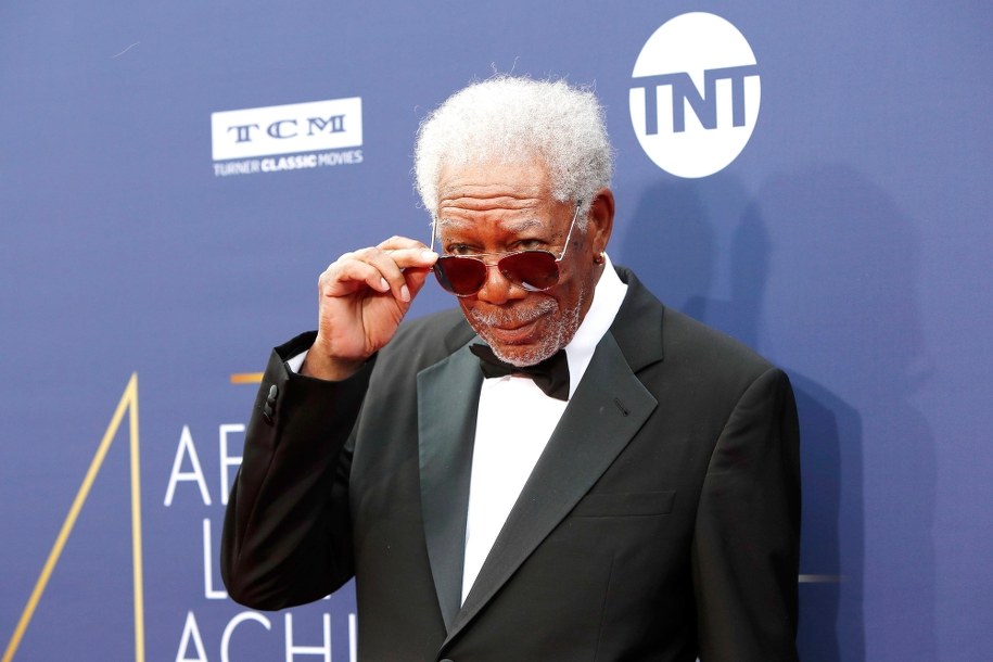 Morgan Freeman /NINA PROMMER    /PAP/EPA
