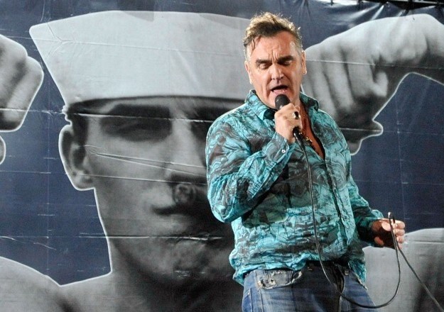 Morrissey ostro w obronie zwierząt fot. Jim Dyson /Getty Images/Flash Press Media