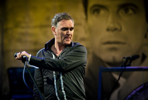 Morrissey zaśpiewał krótko, lecz pięknie - fot. Ian Gavan /Getty Images/Flash Press Media