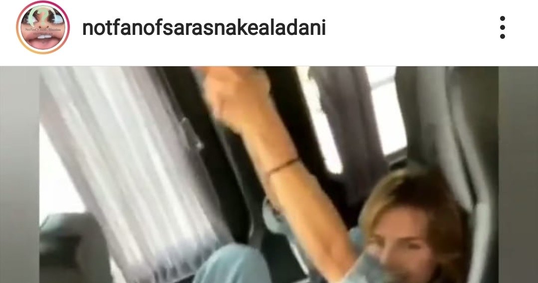 Morrone pozwolił sobie na zbyt wiele? /instagram.com/notfansofsarasnakealdani/ /Instagram