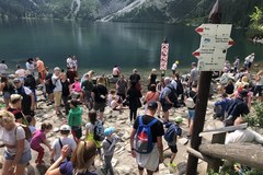 Morskie Oko w obiektywie Macieja Pałahickiego