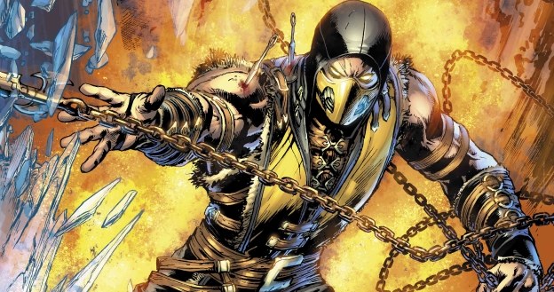 Mortal Kombat X - fragment zeszytu zaprezentowanego przez wydawnictwo DC Comics /materiały prasowe