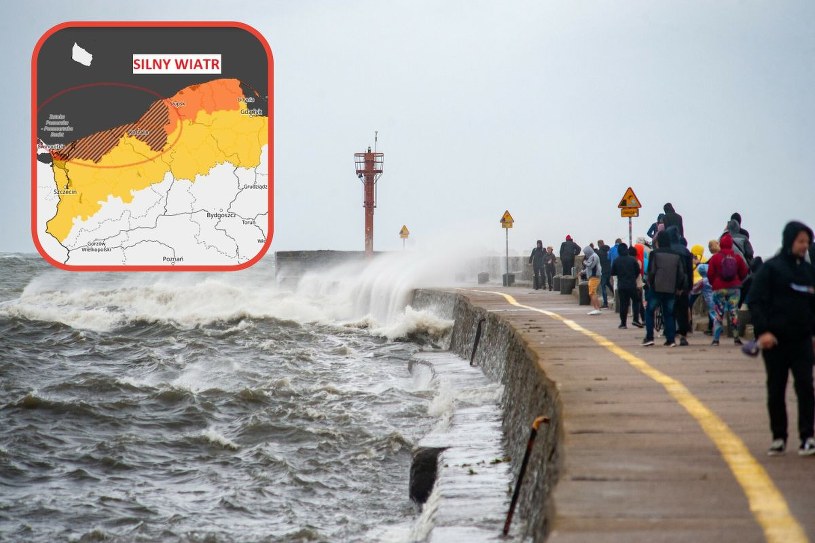 „Morze zabrało plażę”. Pogodowy armagedon nad Bałtykiem. Niż Zachariasz pokazał, na co go stać