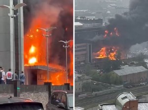 Moskwa: Pożar centrum biznesowego. Ewakuowano około 120 osób