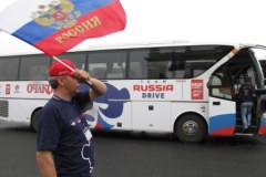 Moskwa: Wyjazd rosyjskich kibiców na Euro do Polski 