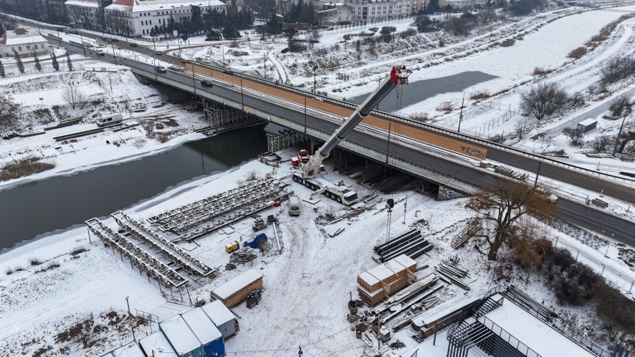 Most Chrobrego w Poznaniu /Poznańskie Inwestycje Miejskie /Materiały prasowe