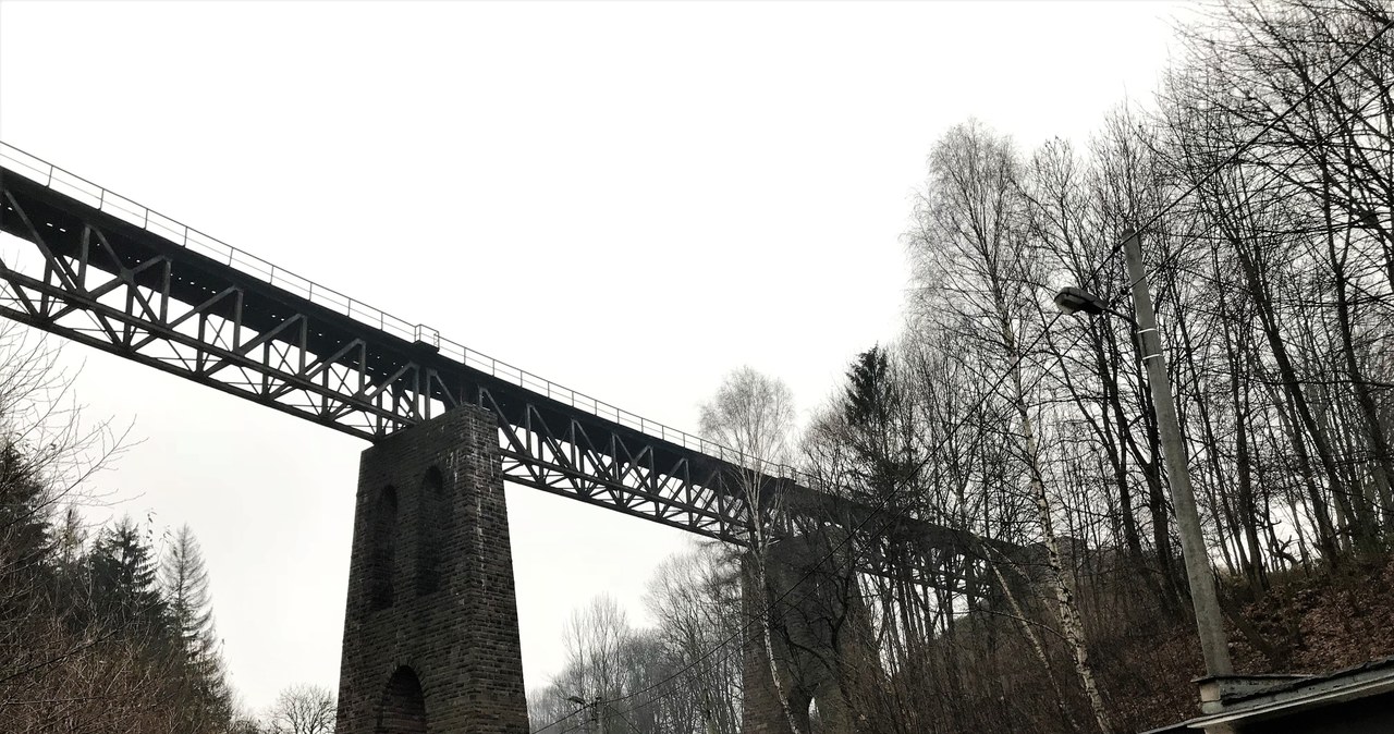 Most w Nowej Rudzie najwyższy na trasie kolejowej z Kłodzka do Wałbrzycha