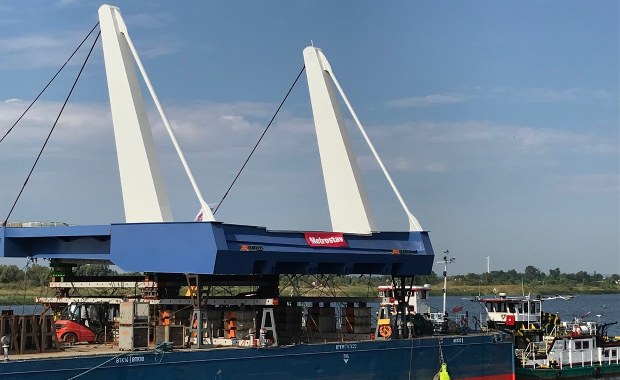 Most zwodzony na Wyspę Sobieszewską ma być gotowy po wakacjach