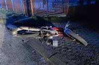 Motocykl pijanego 41-latka /policja Zamość  /Policja