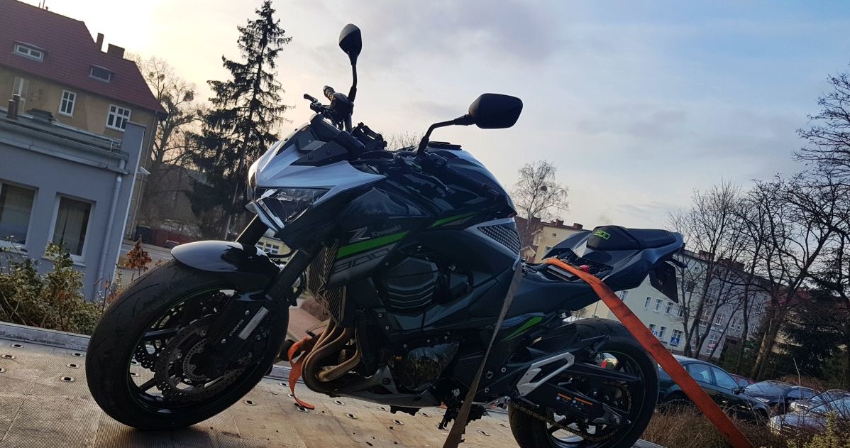 Motocykl został skradziony w Niemczech /Policja